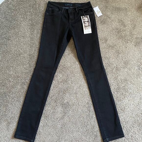 Jessica Simpson Forever Skinny Black Denim Jeans- size 26 - Picture 1 of 5